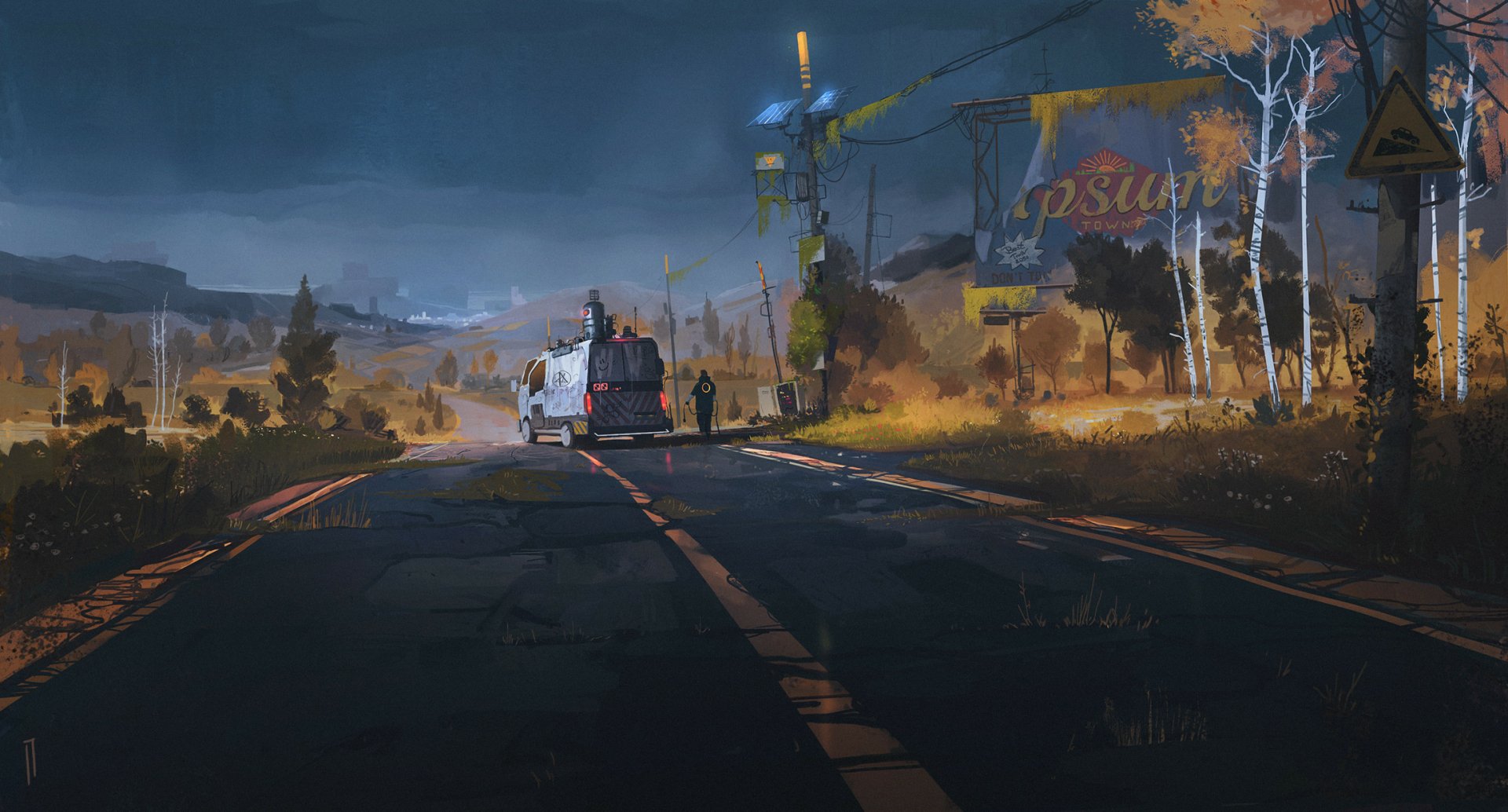 Download Sci Fi Post Apocalyptic HD Wallpaper by Ismail Inceoglu ...