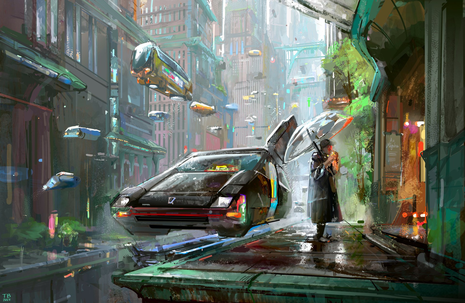 Download Sci Fi People 4k Ultra HD Wallpaper by Thomas Brissot