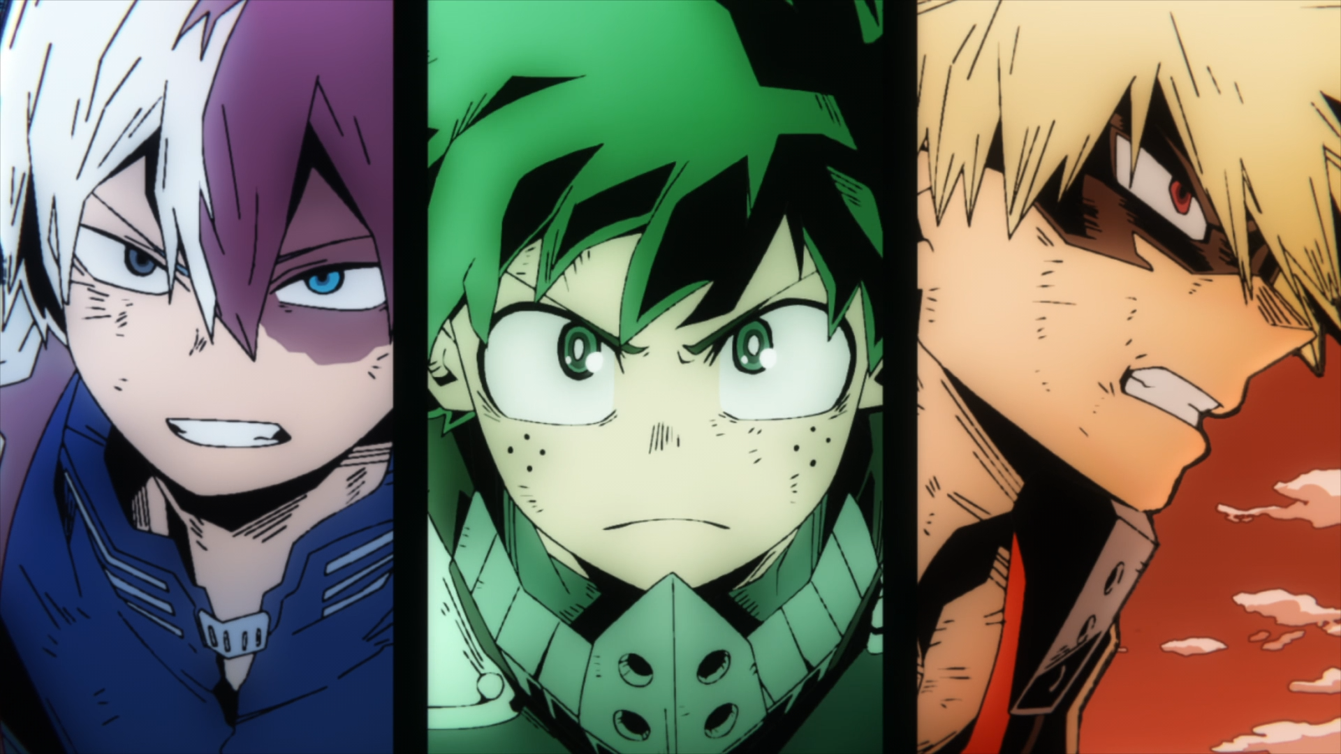 Download Katsuki Bakugou Izuku Midoriya Shoto Todoroki Anime My Hero 
