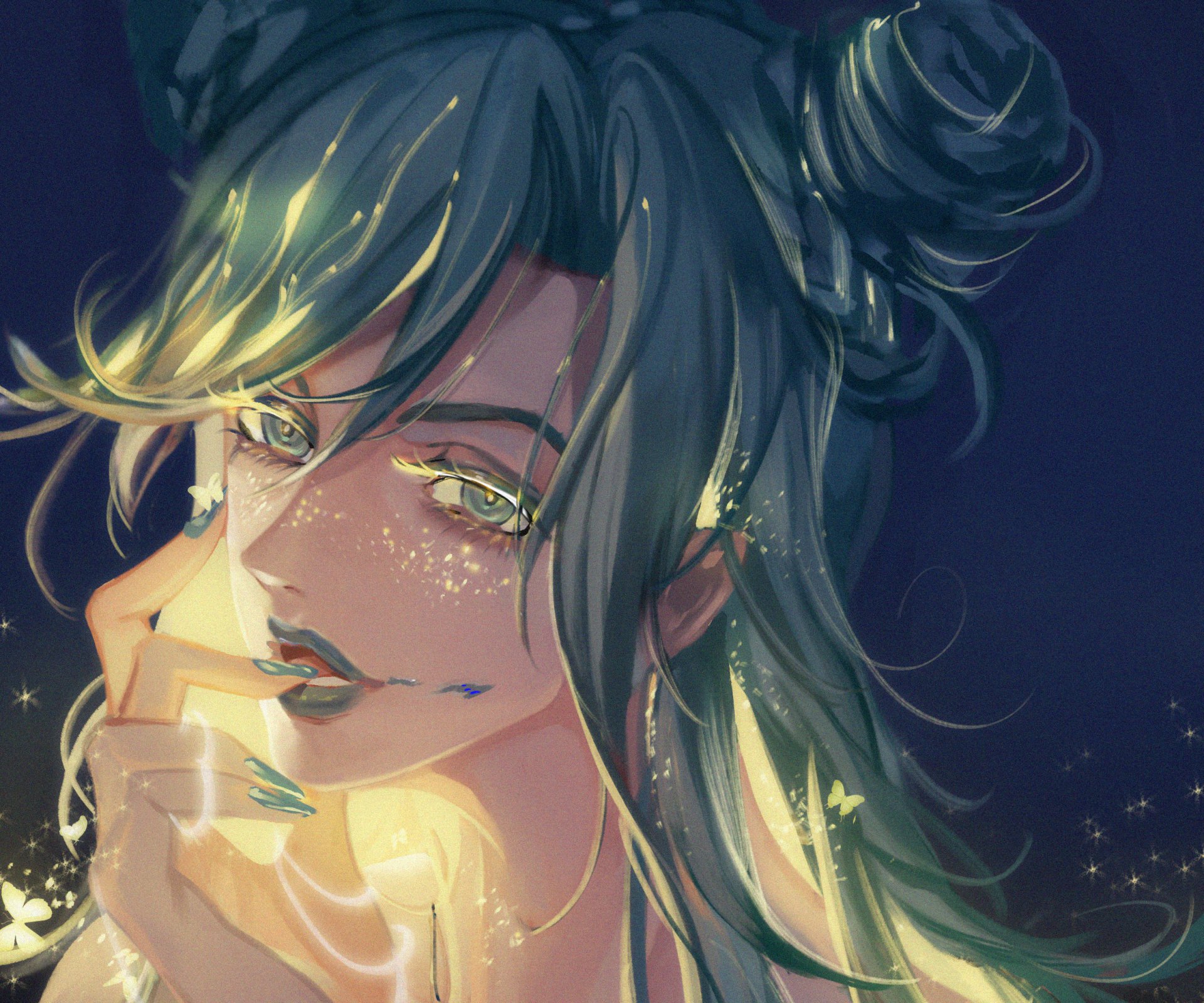 Download Jolyne Cujoh Stone Ocean (Jojo's Bizarre Adventure) Anime Jojo's Bizarre Adventure HD Wallpaper by Yukmomo