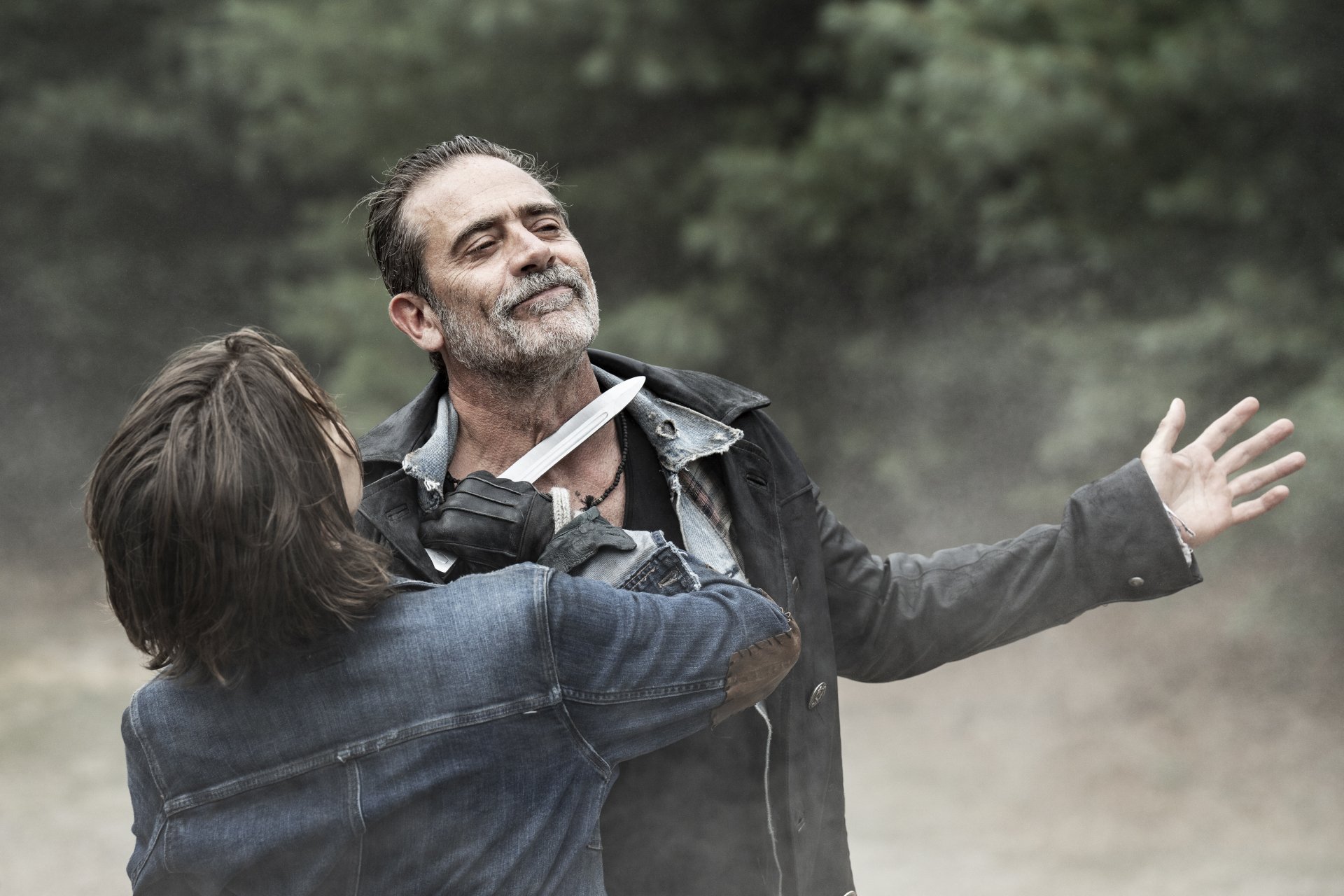 Download Negan (The Walking Dead) Jeffrey Dean Morgan TV Show The Walking Dead 4k Ultra HD Wallpaper