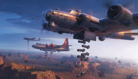 video game World of Warplanes HD Desktop Wallpaper | Background Image