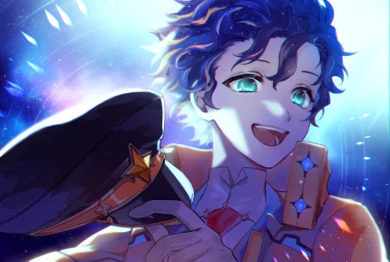 Holostars Astel Leda Anime Virtual Youtuber HD Desktop Wallpaper | Background Image