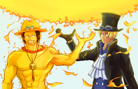Sabo (One Piece) Portgas D. Ace Anime One Piece HD Desktop Wallpaper | Background Image
