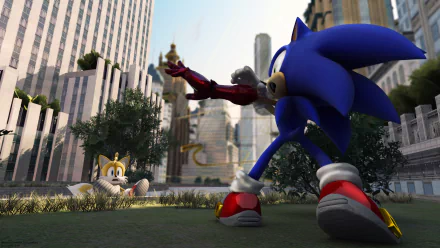 Iron-Man Sonic the Hedgehog in Empire City