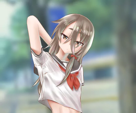 Sakurako Mikage Anime When Will Ayumu Make His Move? HD Desktop Wallpaper | Background Image