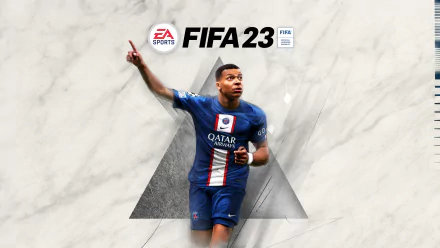 Kylian Mbappé video game FIFA 23 HD Desktop Wallpaper | Background Image