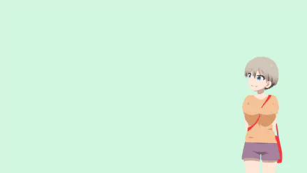 Hana Uzaki Anime Uzaki-chan Wants to Hang Out HD Desktop Wallpaper | Background Image