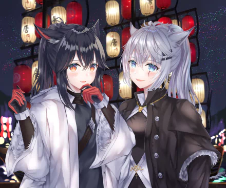 Texas (Arknights) Lappland (Arknights) video game Arknights HD Desktop Wallpaper | Background Image