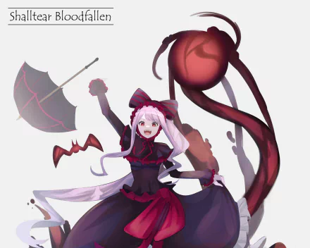Shalltear Bloodfallen Anime Overlord HD Desktop Wallpaper | Background Image