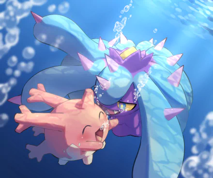 Corsola (Pokémon) video game Pokémon: Sun and Moon HD Desktop Wallpaper | Background Image