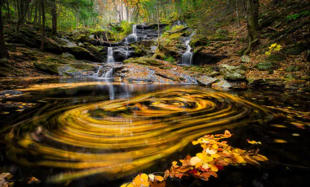 nature waterfall HD Desktop Wallpaper | Background Image