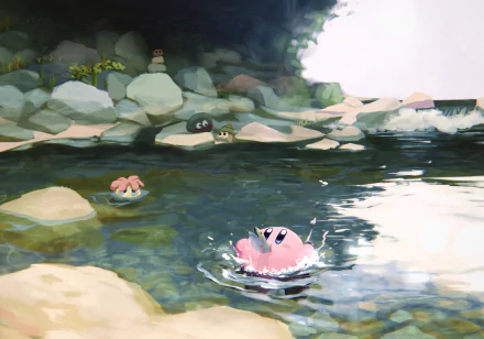 video game Kirby HD Desktop Wallpaper | Background Image
