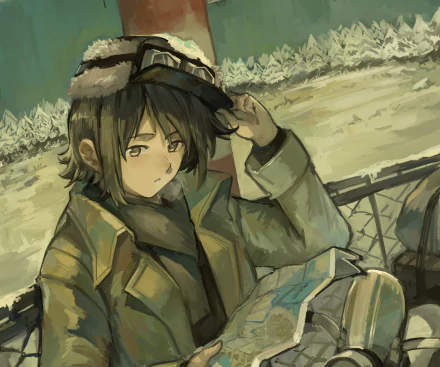 Kino (Kino's Journey) Anime Kino's Journey HD Desktop Wallpaper | Background Image