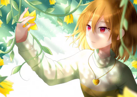 Chara (Undertale) video game Undertale HD Desktop Wallpaper | Background Image
