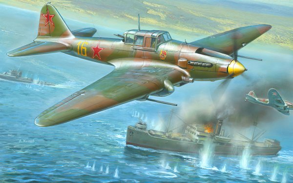 Military Ilyushin Il-2 Military Aircraft HD Wallpaper | Background Image