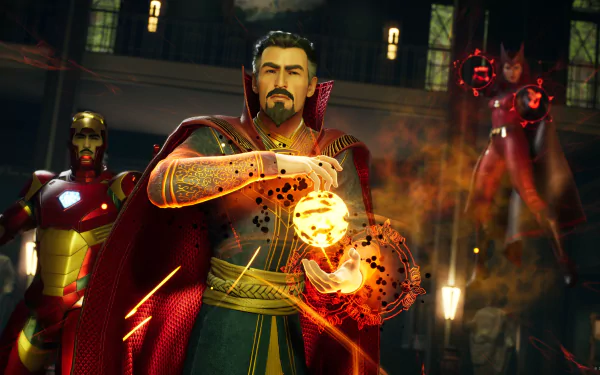 video game Marvel's Midnight Suns HD Desktop Wallpaper | Background Image