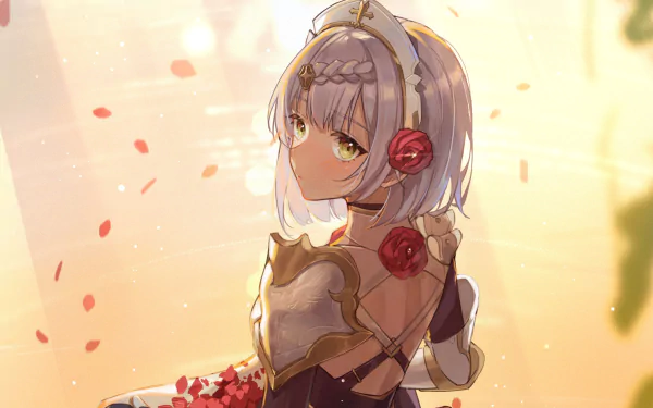 Noelle (Genshin Impact) video game Genshin Impact HD Desktop Wallpaper | Background Image