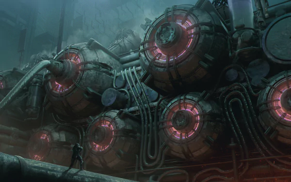 Sci Fi machine HD Desktop Wallpaper | Background Image