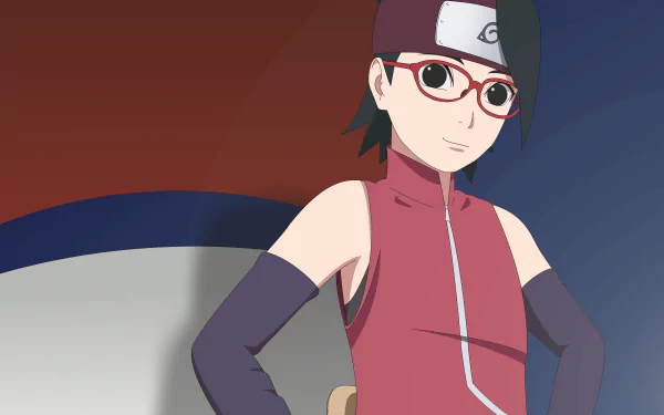 Sarada Uchiha Anime Boruto HD Desktop Wallpaper | Background Image