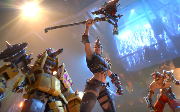 Junker Queen video game Overwatch 2 HD Desktop Wallpaper | Background Image