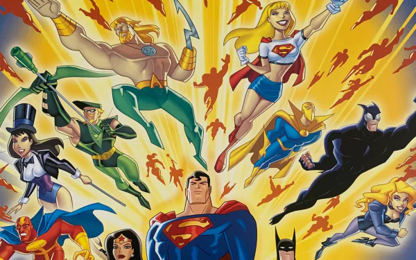 TV Show Justice League Unlimited HD Desktop Wallpaper | Background Image