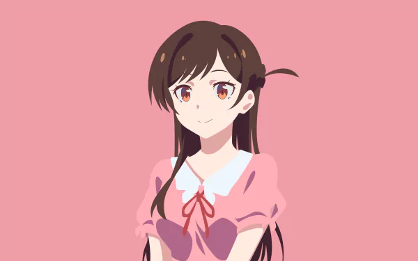  Chizuru Ichinose Vector illustration