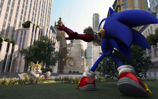  Iron-Man Sonic the Hedgehog in Empire City