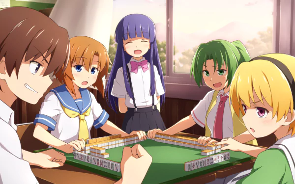  The Club playing mahjong by ymmryso