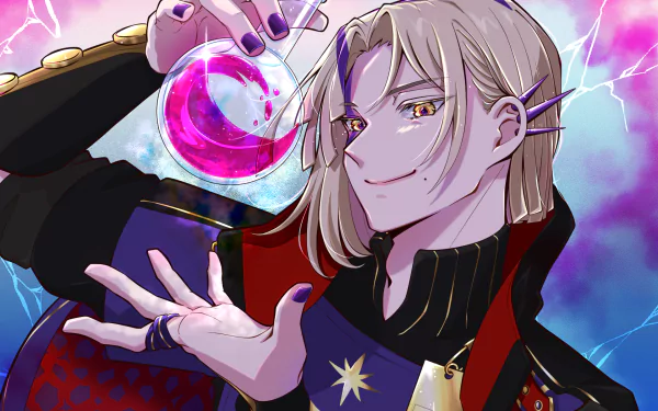 Holostars Magni Dezmond Anime Virtual Youtuber HD Desktop Wallpaper | Background Image