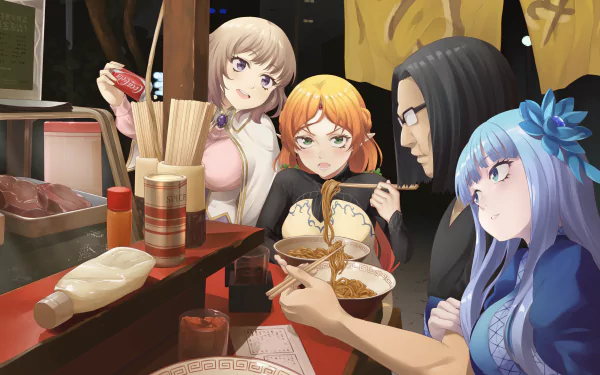 Anime Uncle from Another World HD Desktop Wallpaper | Background Image