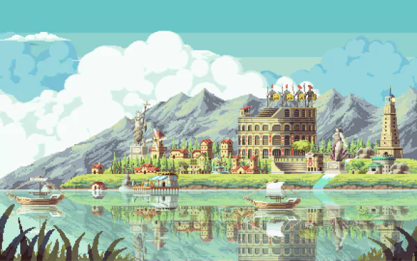 video game LakeSide HD Desktop Wallpaper | Background Image
