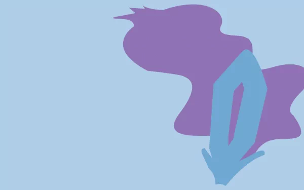HD PC wallpaper featuring Suicune, the legendary Pokémon, depicted in a sleek anime style with shades of blue and purple against a light blue background.