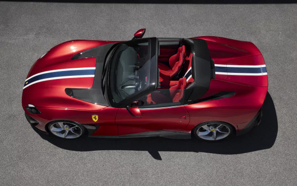 vehicle Ferrari SP51 HD Desktop Wallpaper | Background Image