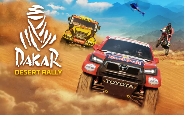 video game Dakar Desert Rally HD Desktop Wallpaper | Background Image