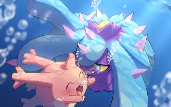 Corsola (Pokémon) video game Pokémon: Sun and Moon HD Desktop Wallpaper | Background Image