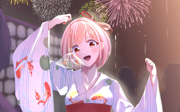 Chisato Nishikigi Anime Lycoris Recoil HD Desktop Wallpaper | Background Image