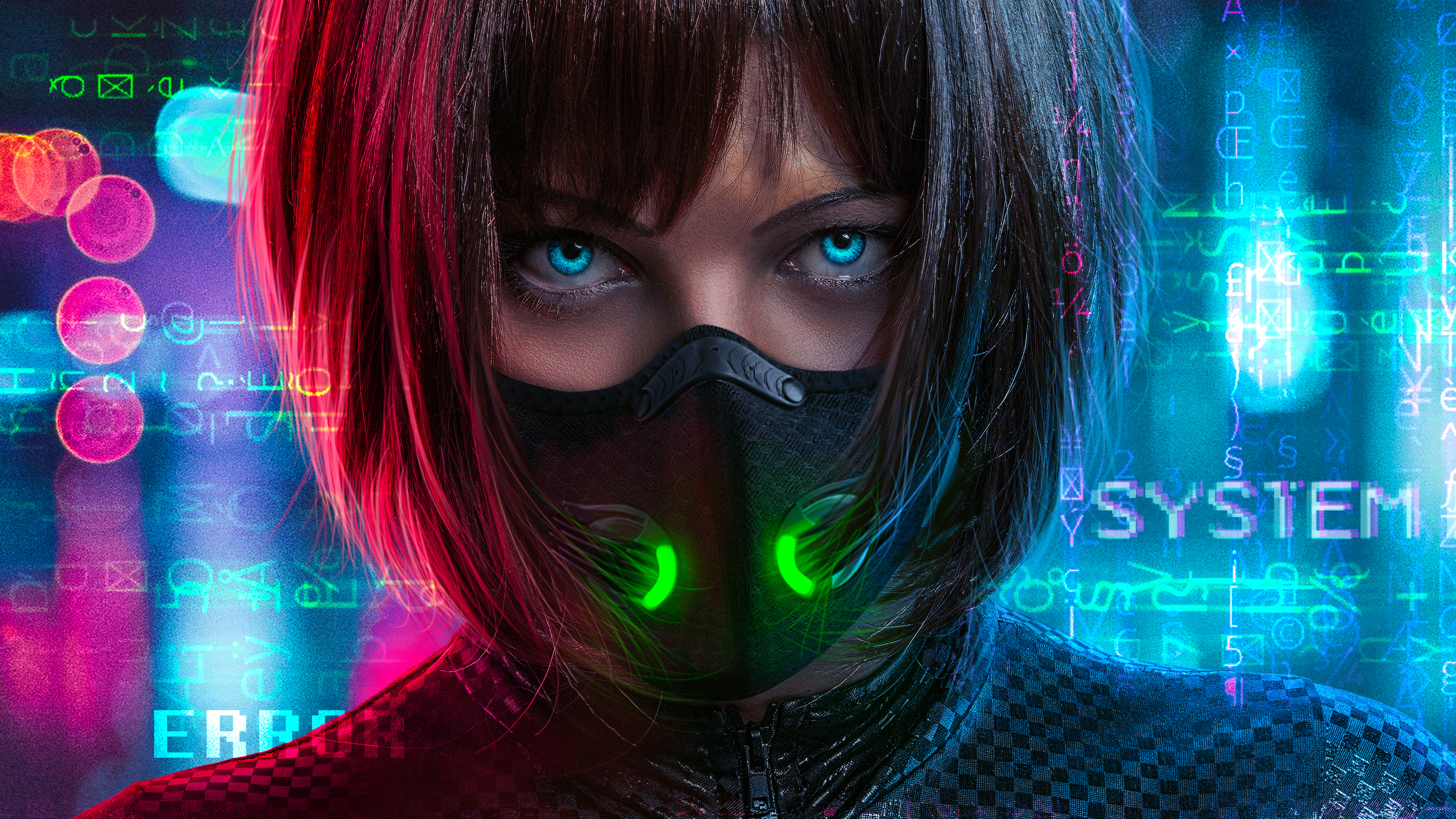 Cyberpunk girl HD wallpapers