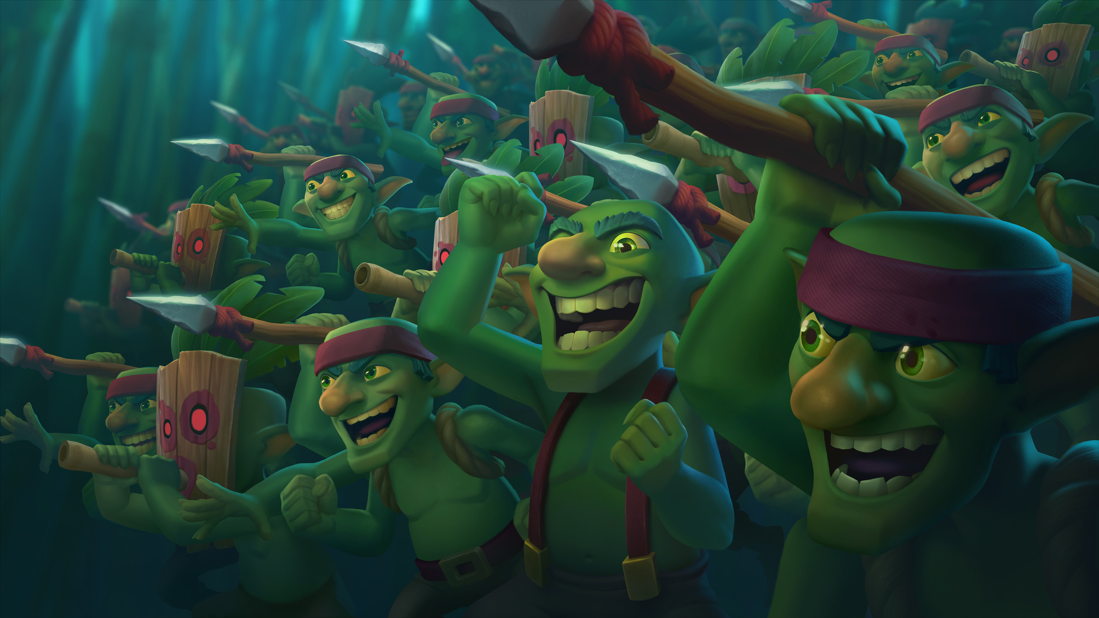 Download Video Game Clash Royale 4k Ultra HD Wallpaper