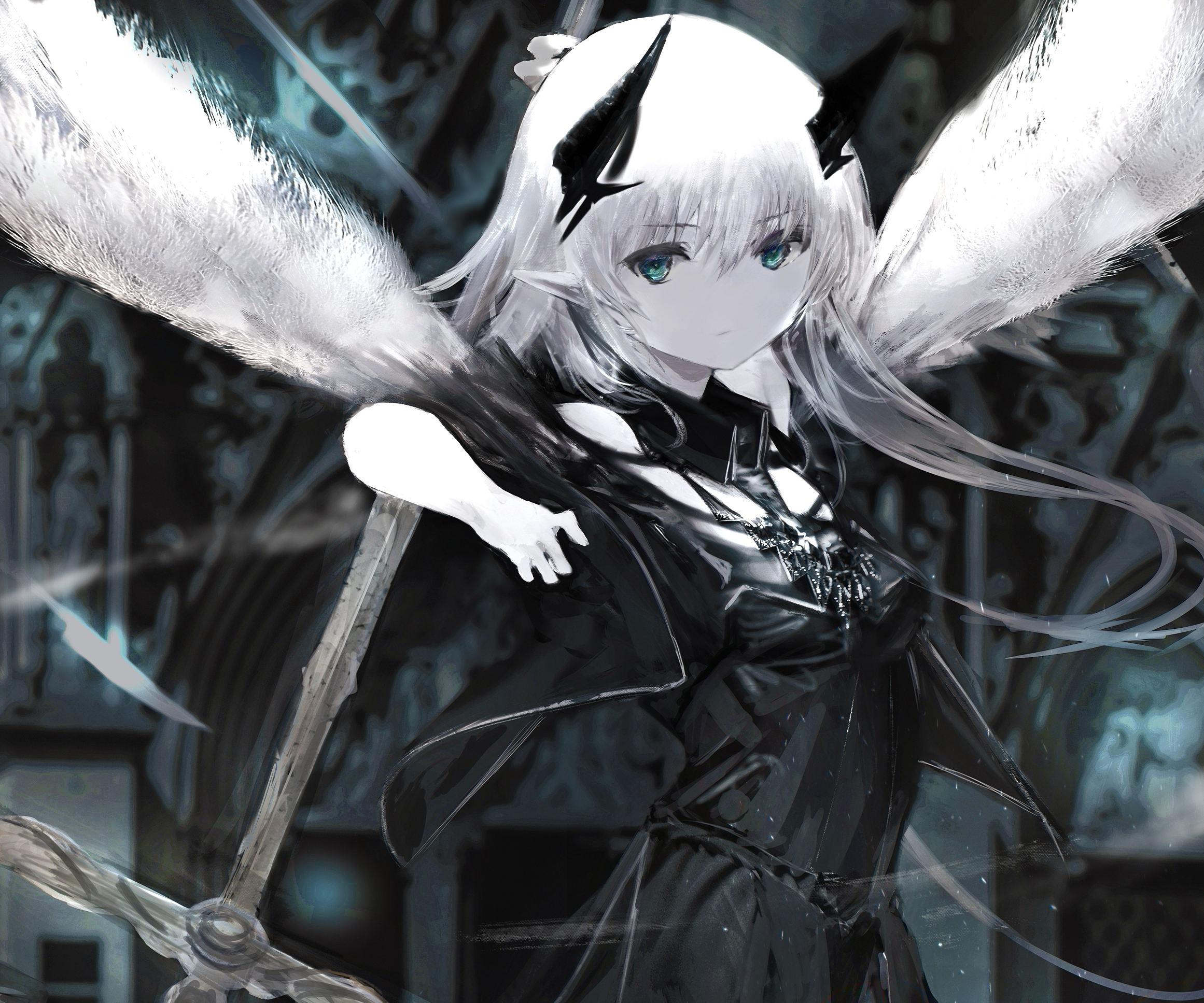 Anime Angel HD Wallpaper | Background Image