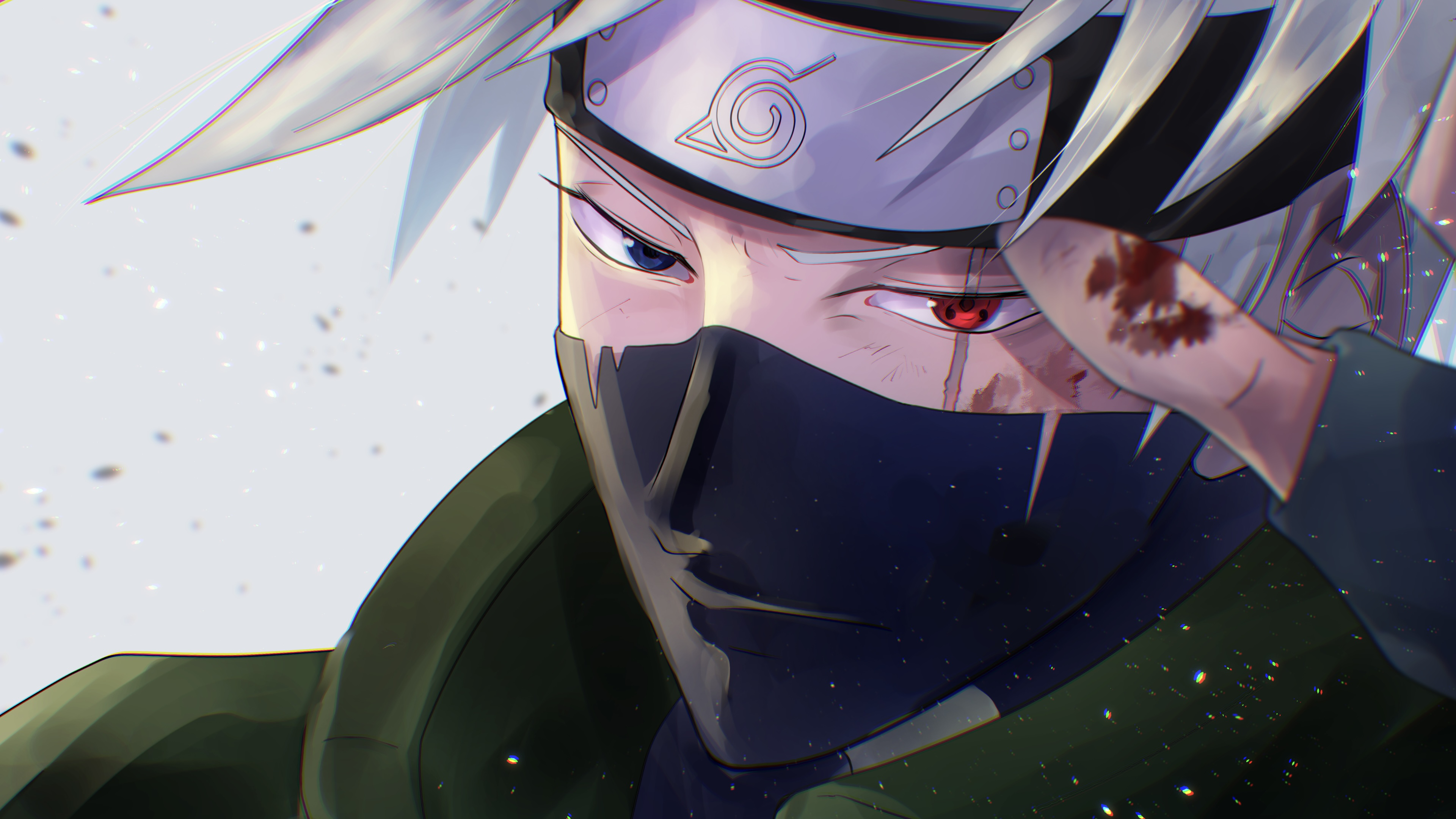 How to draw Kakashi Hatake from Naruto anime  Sketchok easy drawing guides