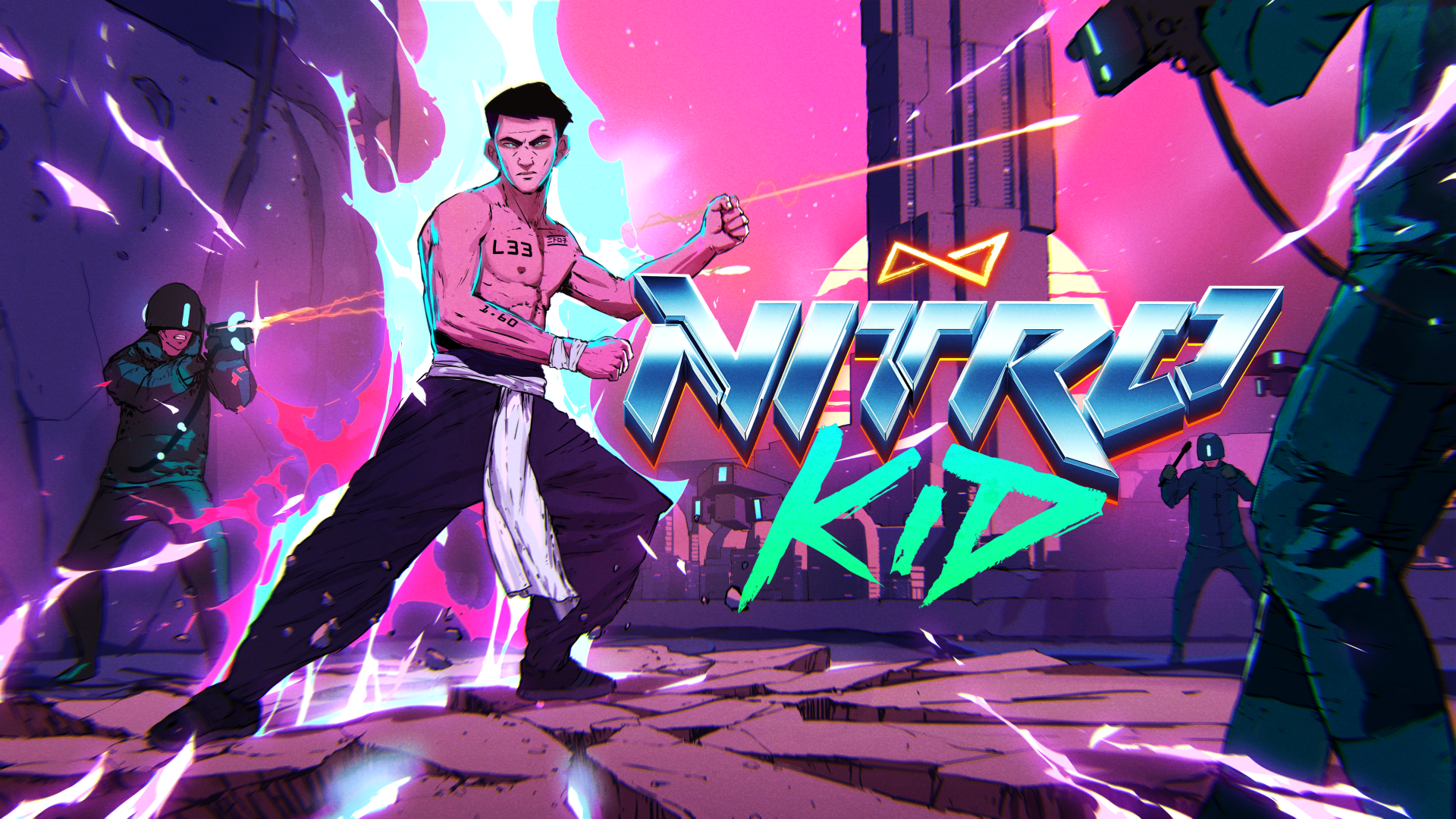 Download Video Game Nitro Kid HD Wallpaper