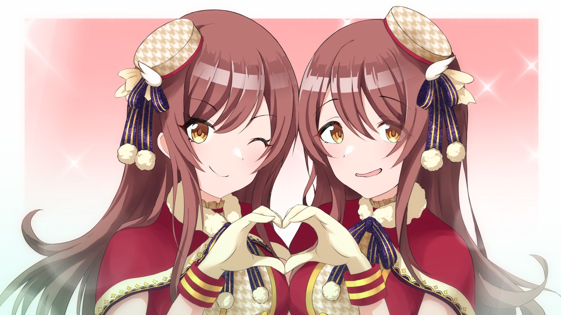 Download Tenka Osaki Amana Osaki Anime The IDOLM@STER: Shiny Colors HD Wallpaper