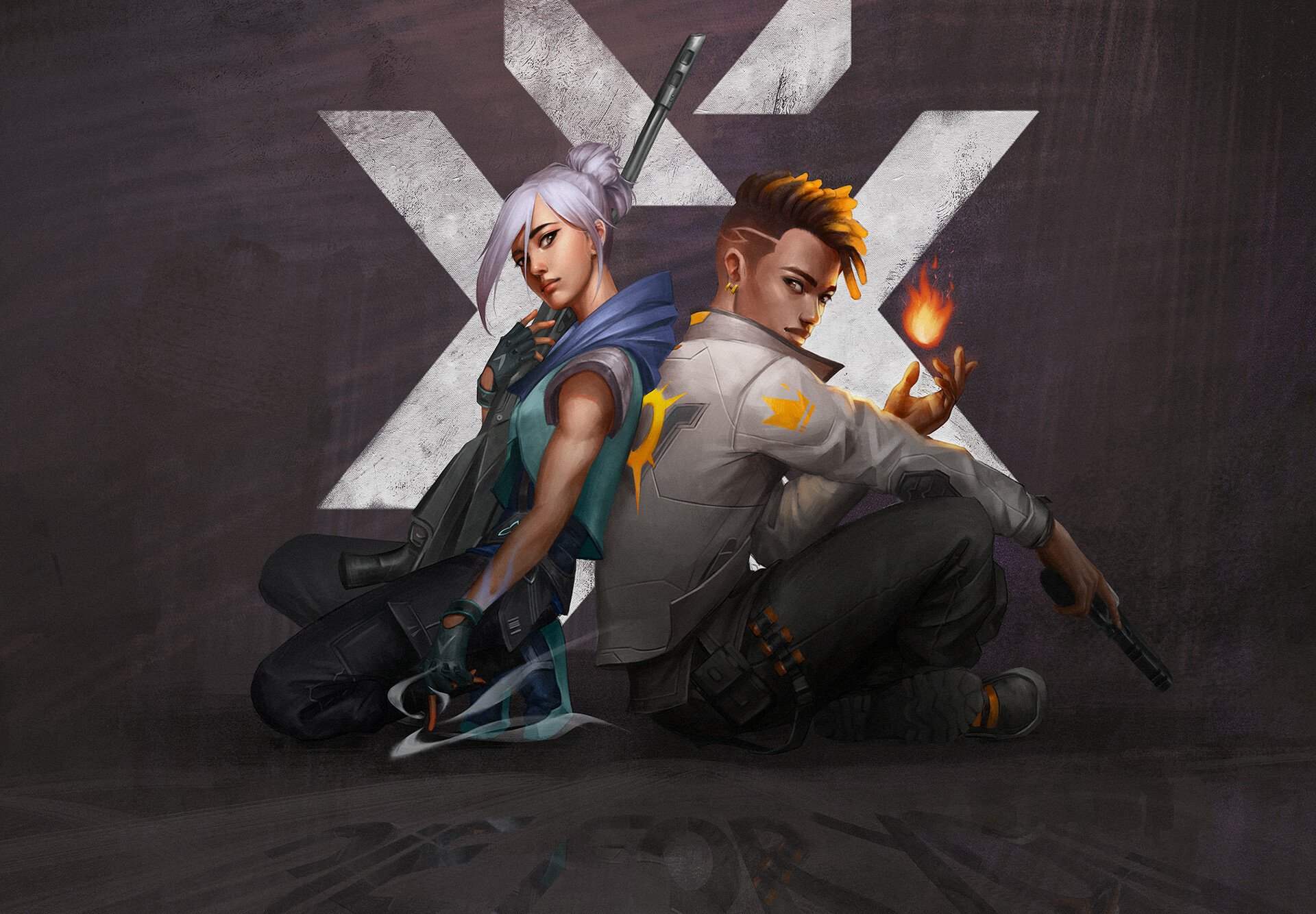 Download Jett (Valorant) Phoenix (Valorant) Video Game Valorant HD Wallpaper by Thái Thanh