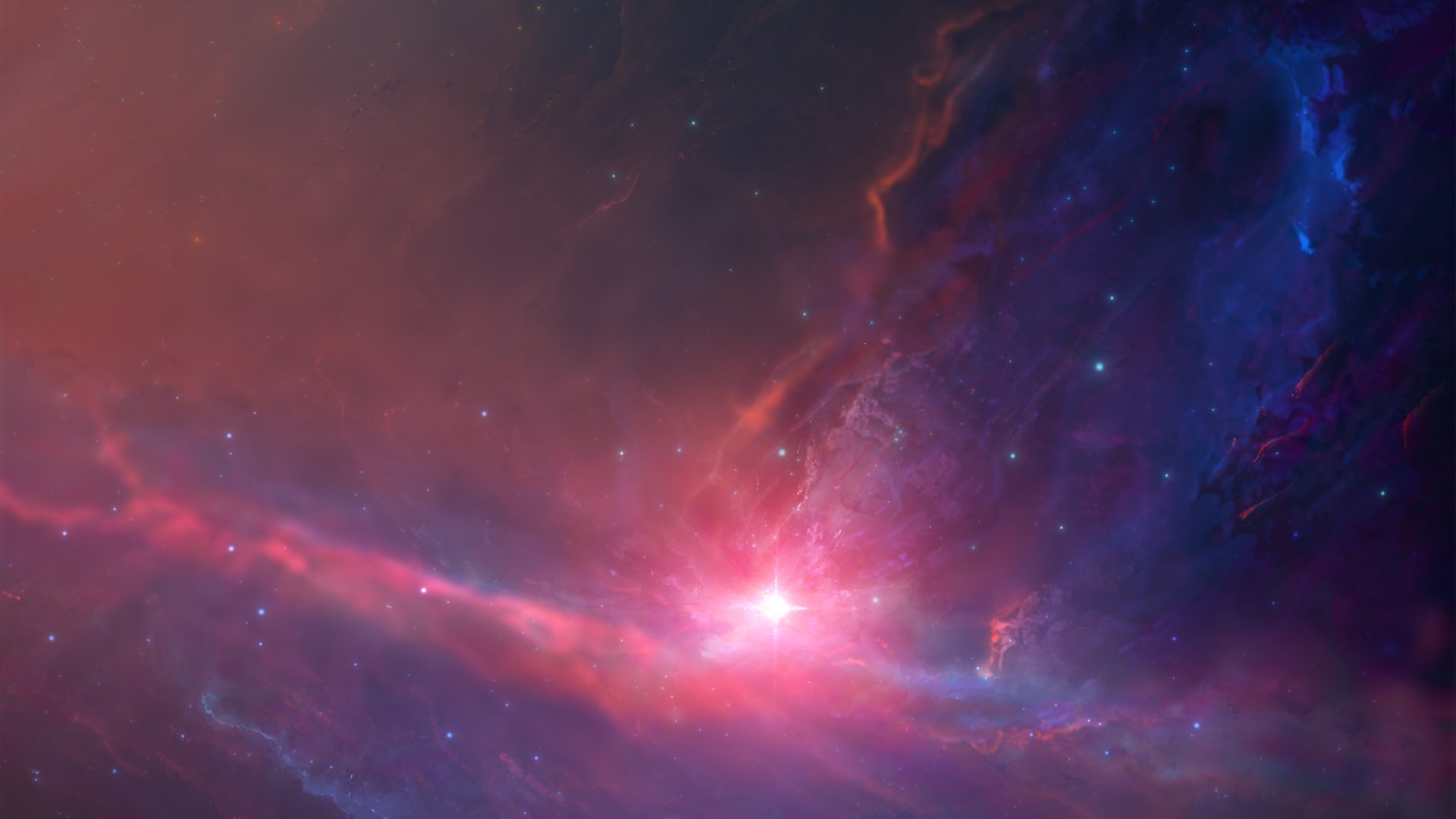 Download Sci Fi Nebula HD Wallpaper