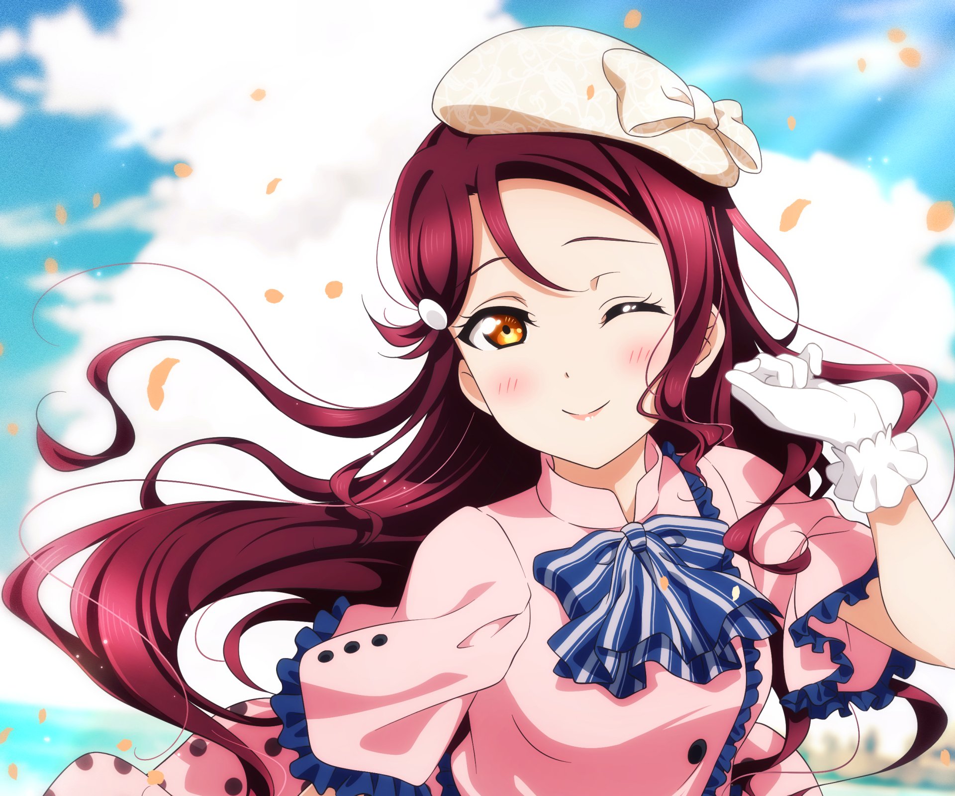 Download Riko Sakurauchi Anime Love Live! Sunshine!! Hd Wallpaper By Kougi