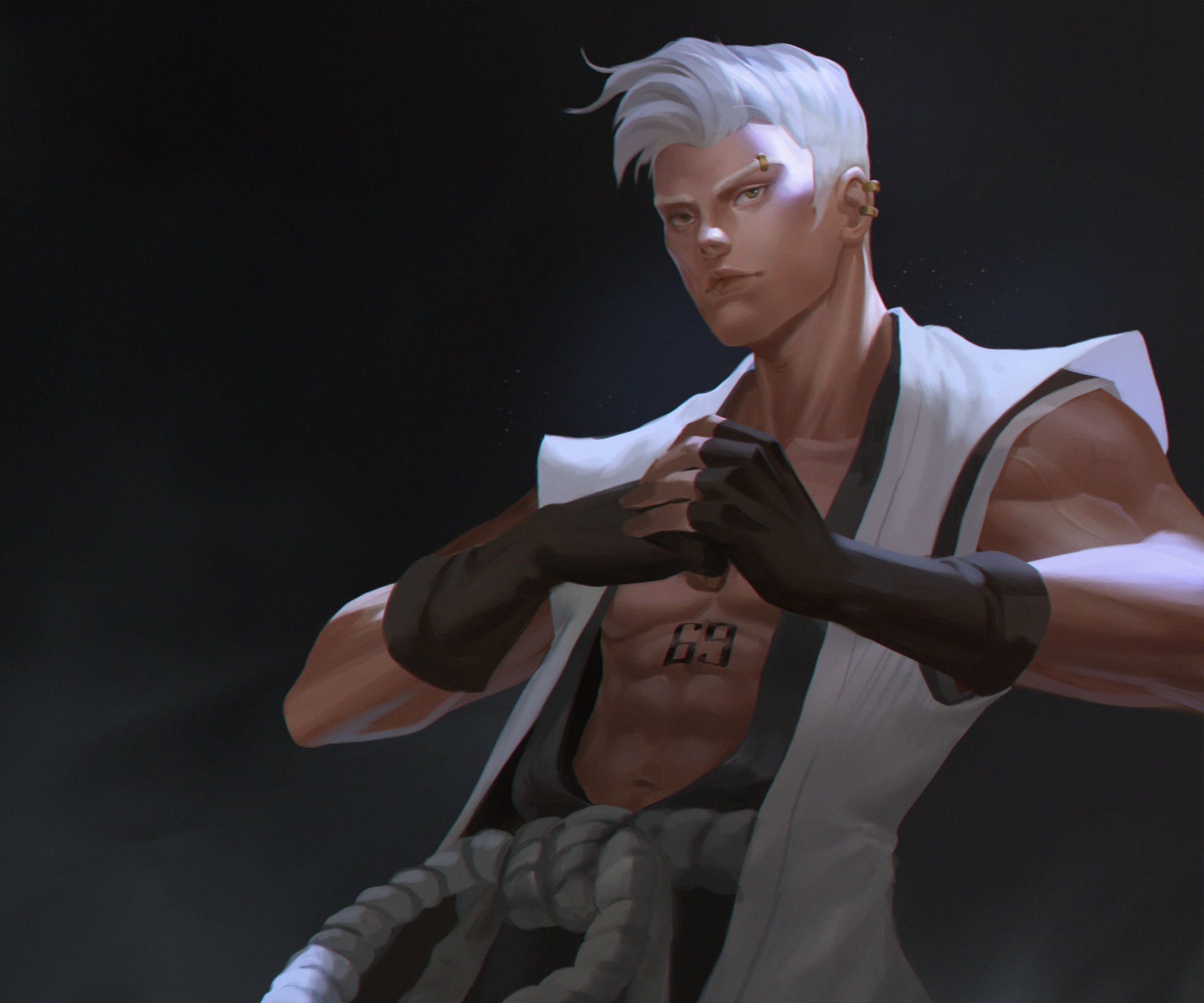 Download Kensei Muguruma Anime Bleach: Thousand-Year Blood War HD Wallpaper by Fumma