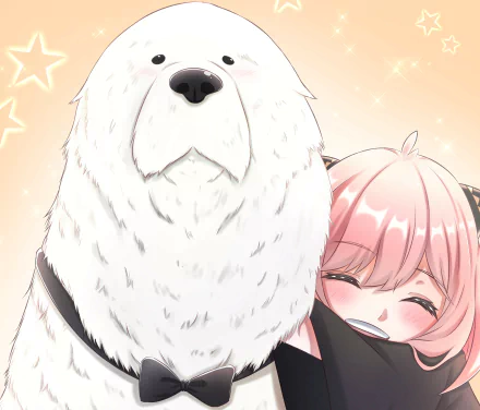 Anya Forger Bond (Spy x Family) Anime Spy x Family HD Desktop Wallpaper | Background Image