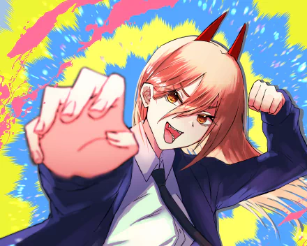 Power (Chainsaw Man) Anime Chainsaw Man HD Desktop Wallpaper | Background Image