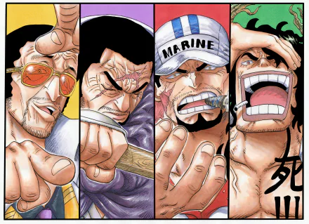  Four Marines by Riku